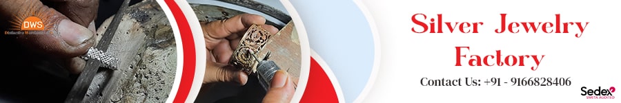 Silver Jewelry Factory in India
